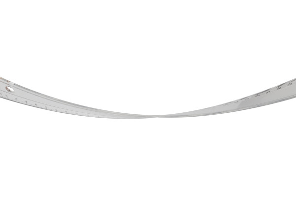 BÜROLINE Massstab 20cm 303401 unzerbrechlich transparent