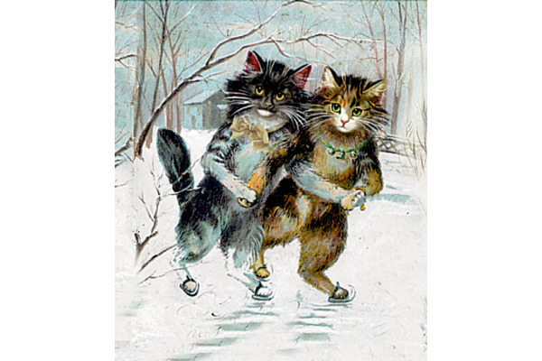 COPPENRAT A3 Adventskalender 94369 Katzen im Advent