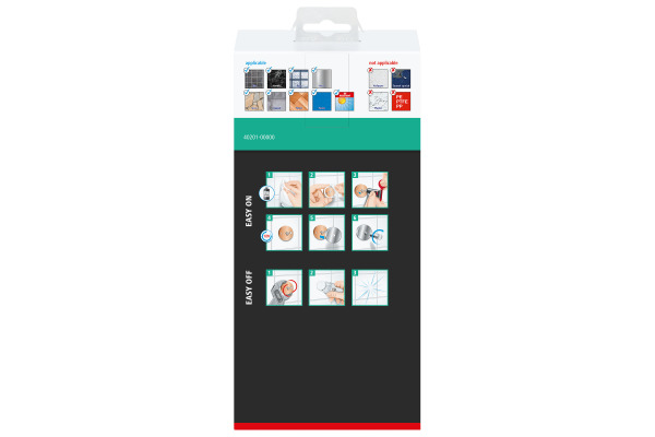 TESA Aluxx Duschkorb 402010000 chrome, selbstklebend