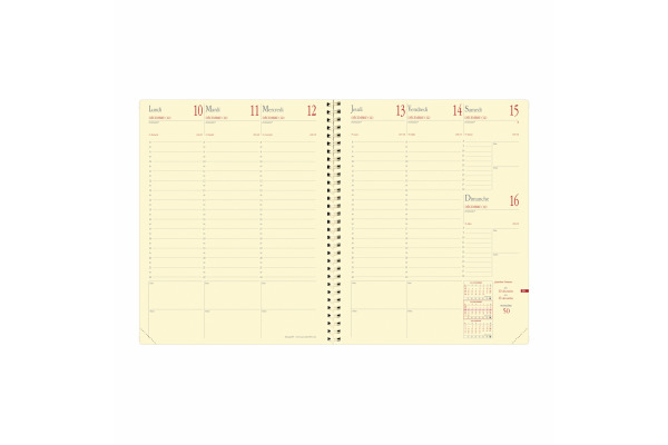 QUO-VADIS Ersatzinhalt Manager 2027 371014Q 1W/2S FR 21x27cm
