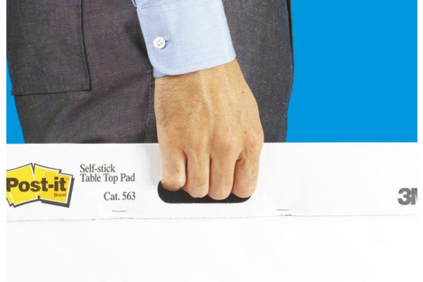 POST-IT Meeting Chart 50.8x58.4cm 563R Table Top, weiss, blanko