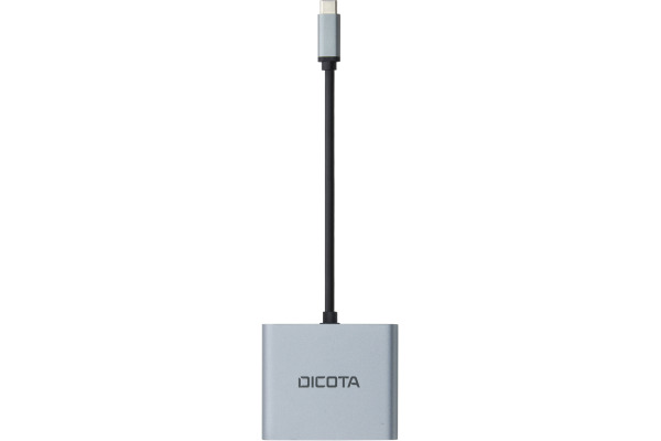 DICOTA Docking Station 4-in-1 USB-C D32063 4K HDMI PD 100W portable