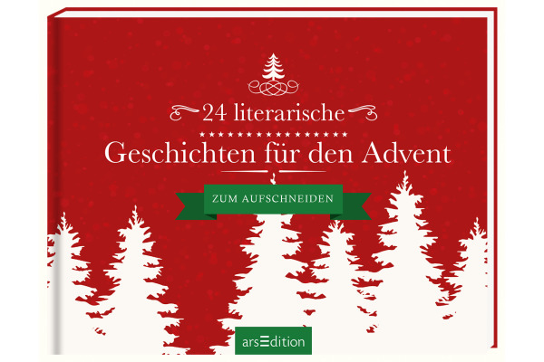 ARS EDITI Adventskalender 20.5x20cm 845815084 24 literarische Geschichten