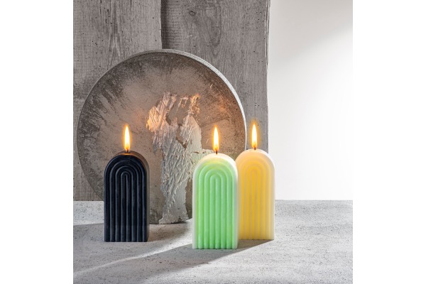 GLOREX Kerzengiessform 12x6x3.7cm 69732090 Bogen klein